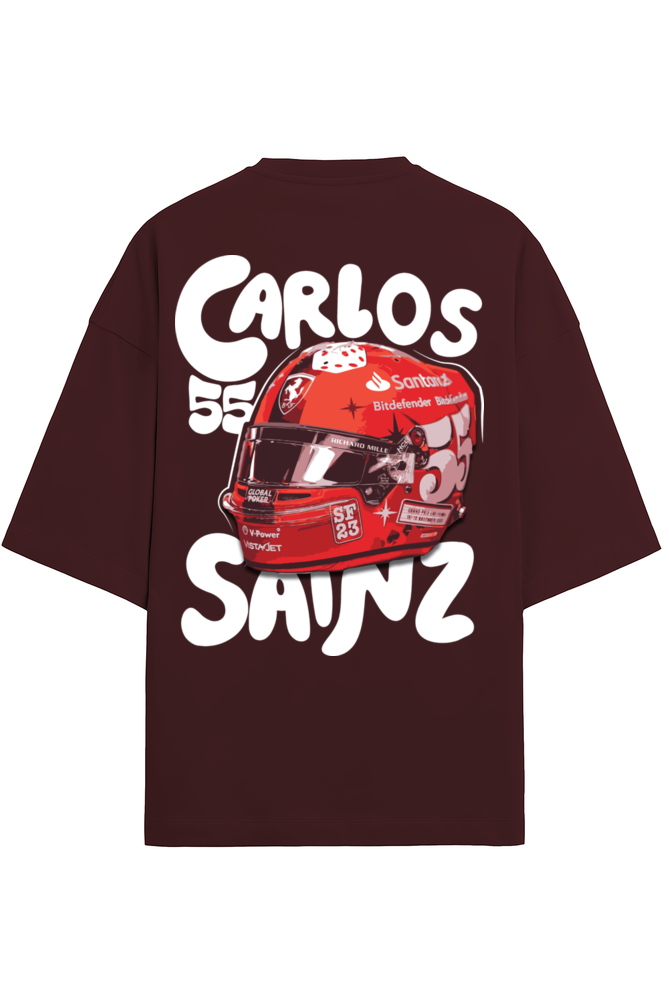 Smooth Operator Carlos Sainz Terry Oversized Tshirt