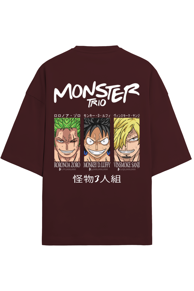 One Piece Monster Trio Terry Oversized T-shirt