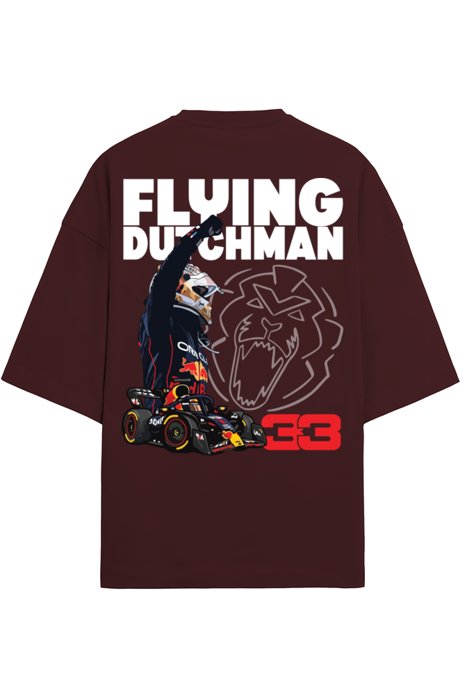 Flying Dutchman Max verstappen Terry Oversized Tshirt