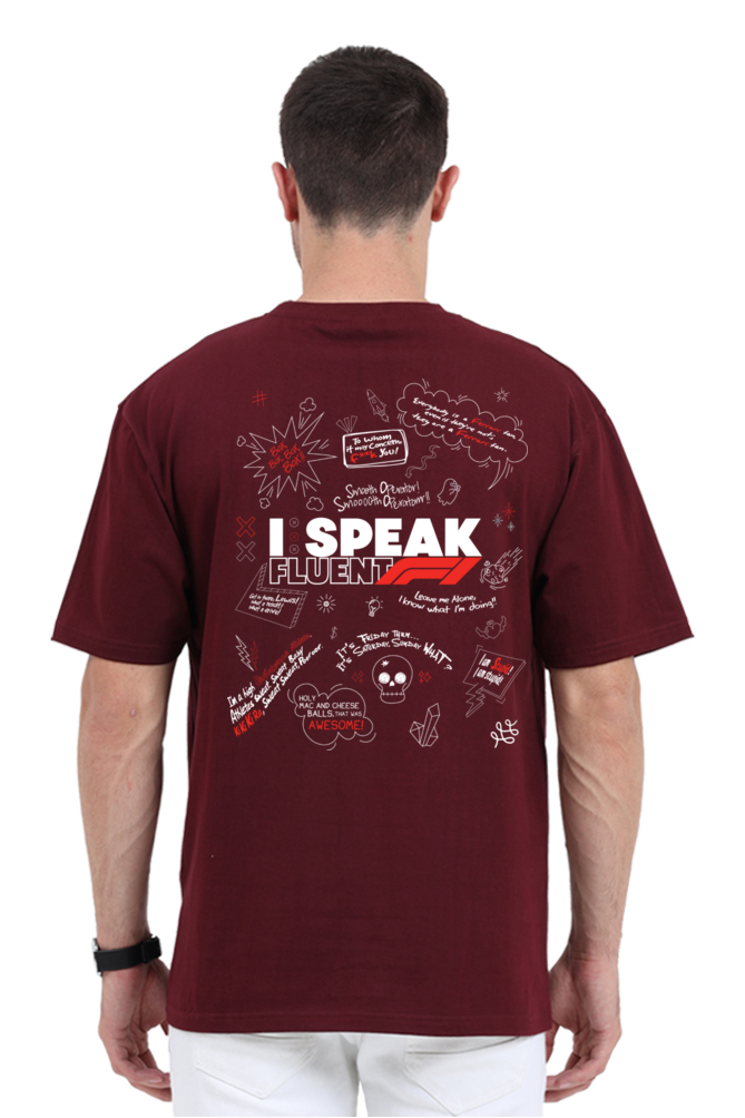I Speak fluent F1 Classic Oversized Tshirt