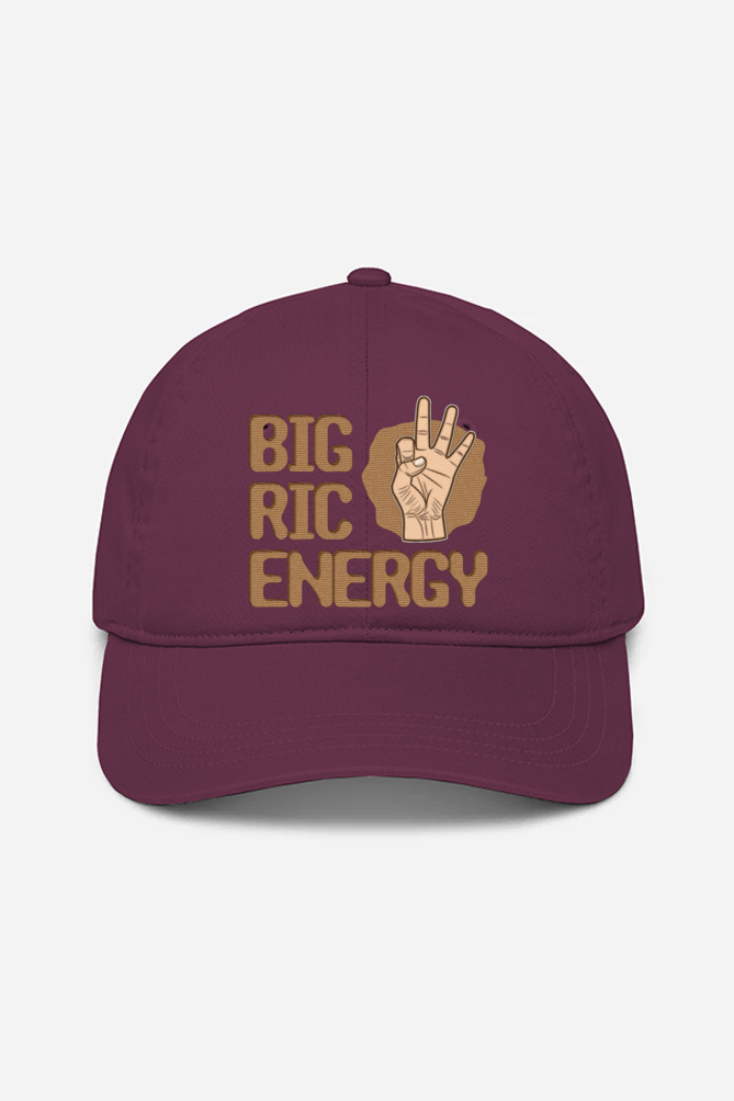 Big Ric Energy Embroidered Baseball cap