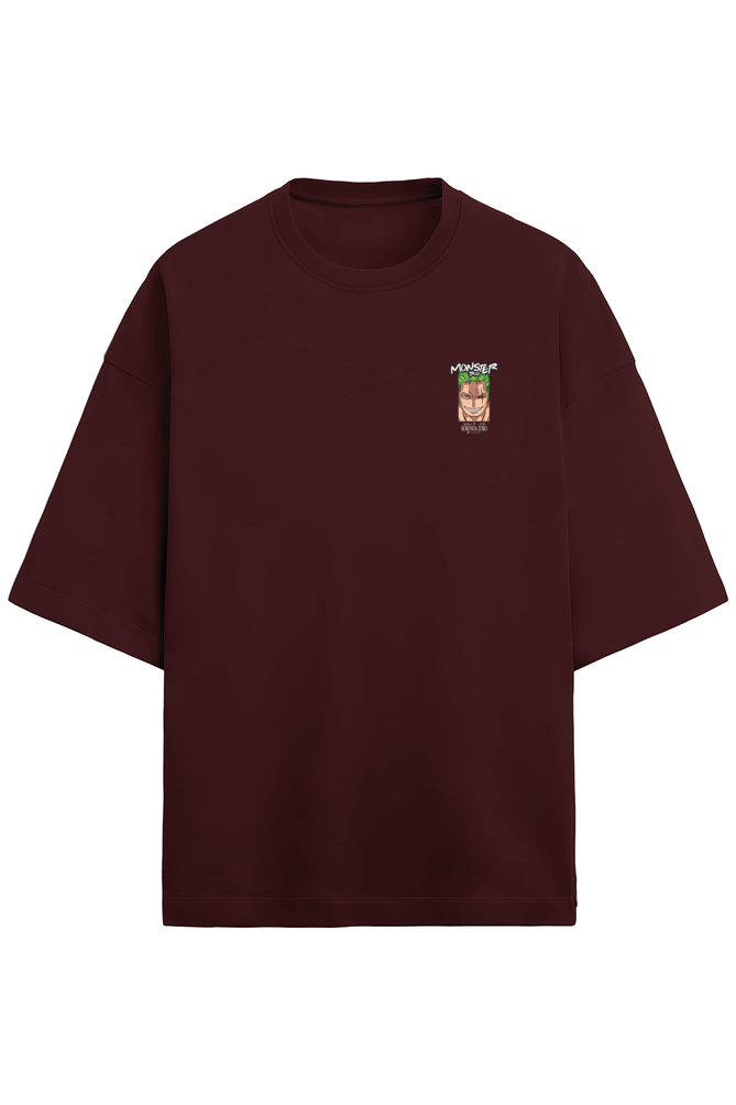 One Piece Monster Trio Roronoa Zoro Edition Terry Oversized Tshirt