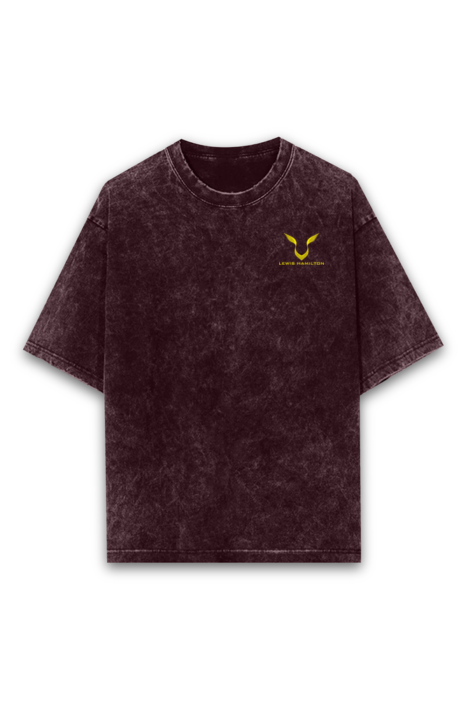 Lewis Hamilton Acid wash Oversized Tshirt Premium Streetwear by Russtees