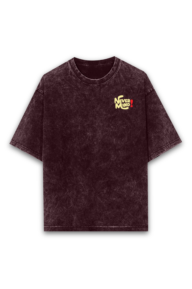 Koi BKL Hi Hoga Acid wash Oversized Tshirt