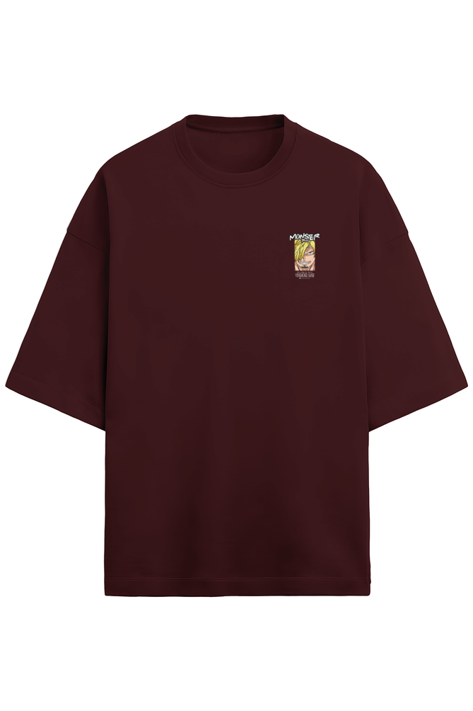 One Piece Monster Trio Sanji Edition Terry Oversized Tshirt