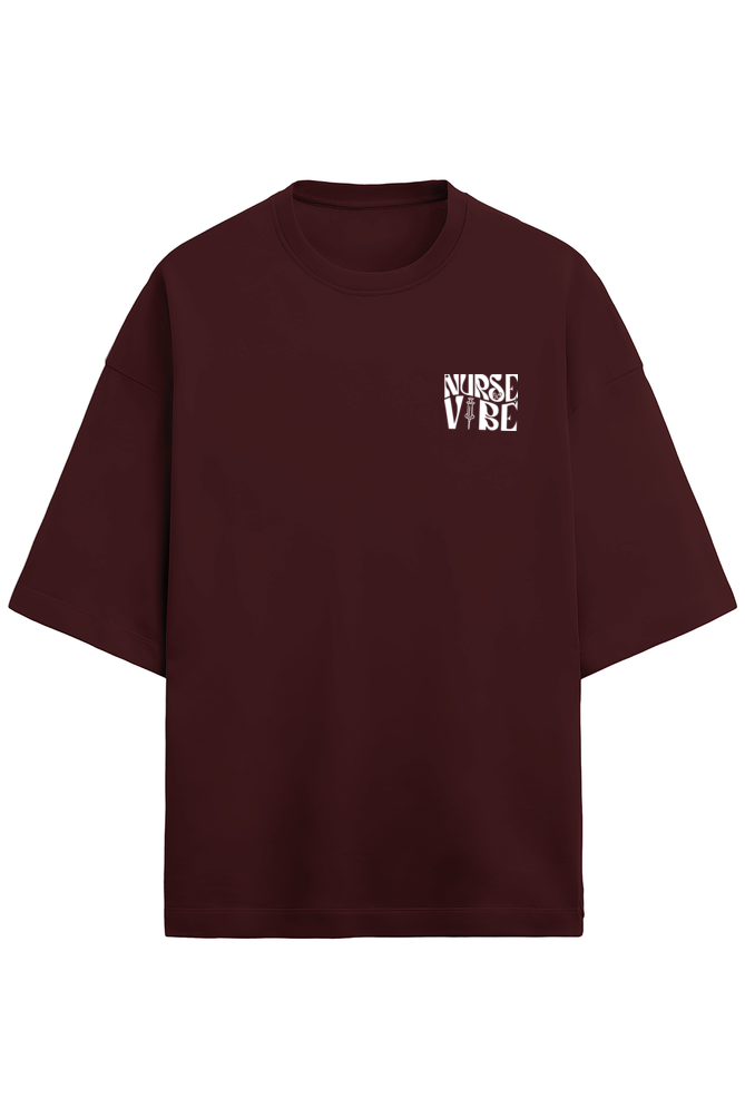 Nurse Vibe Terry Oversized T-Shirt