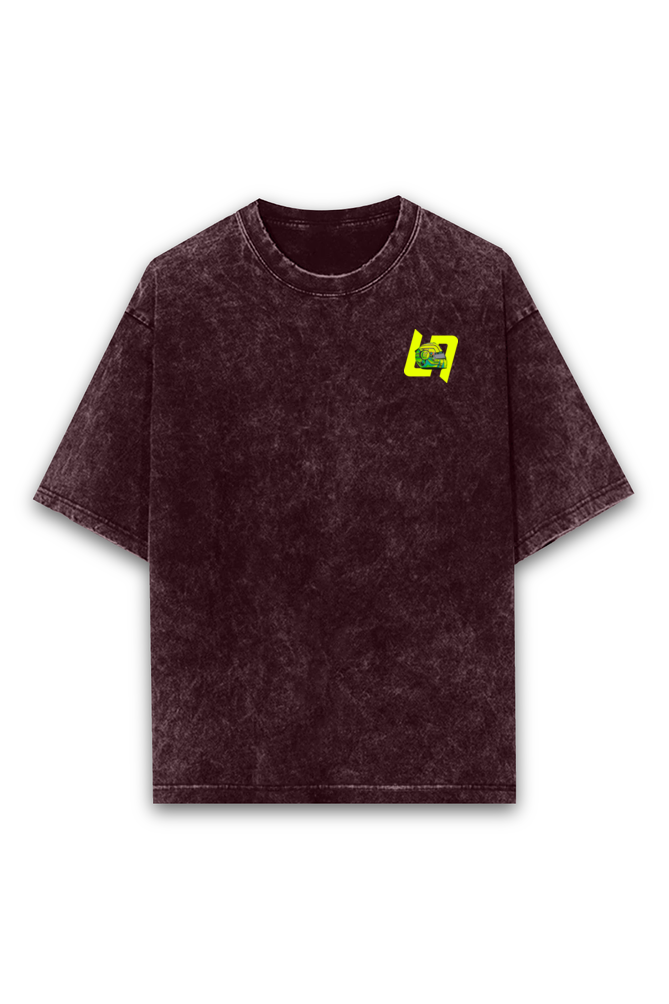 Lando Norris Acid wash Oversized Tshirt Premium Streetwear by Russtees