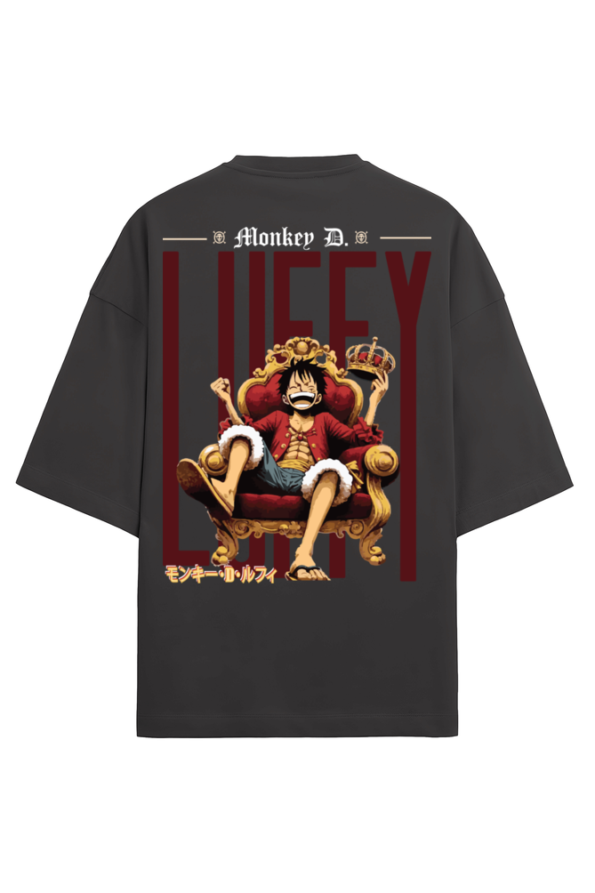 Monkey D. Luffy Terry Oversized Tshirt RussTees