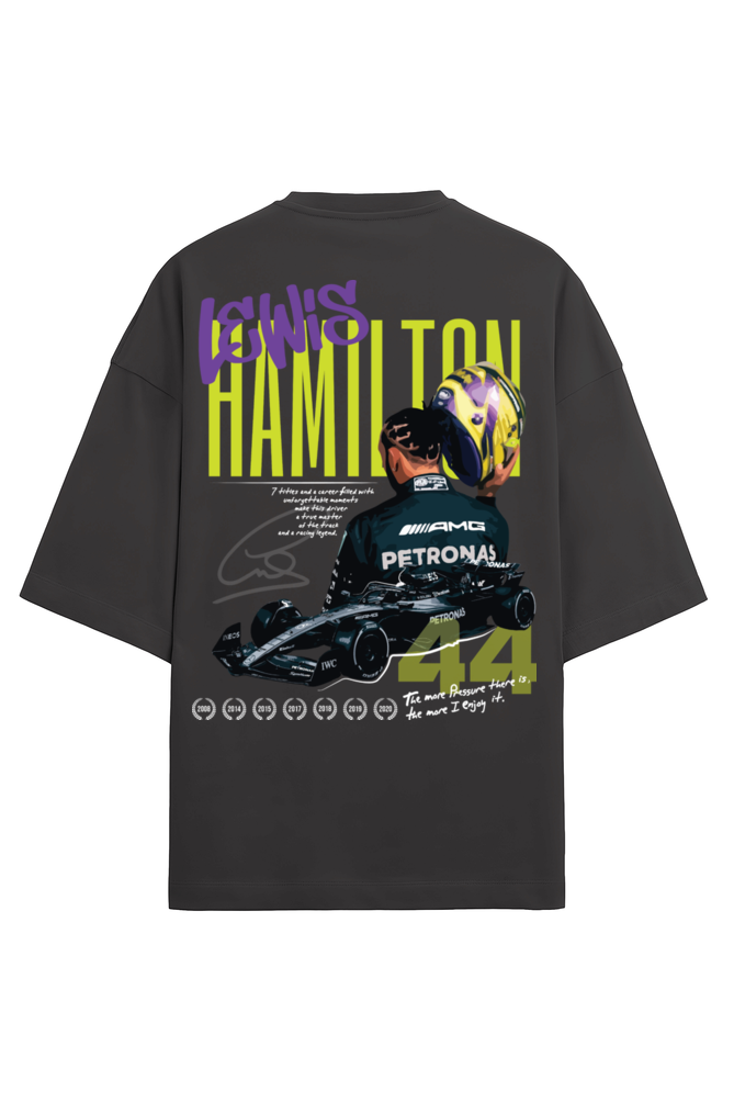 Lewis Hamilton Goat Terry Oversized T-shirt RussTees