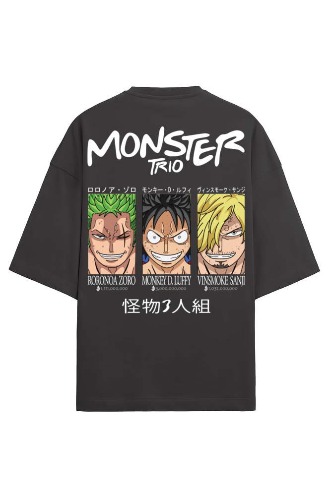 One Piece Monster Trio Sanji Edition Terry Oversized Tshirt