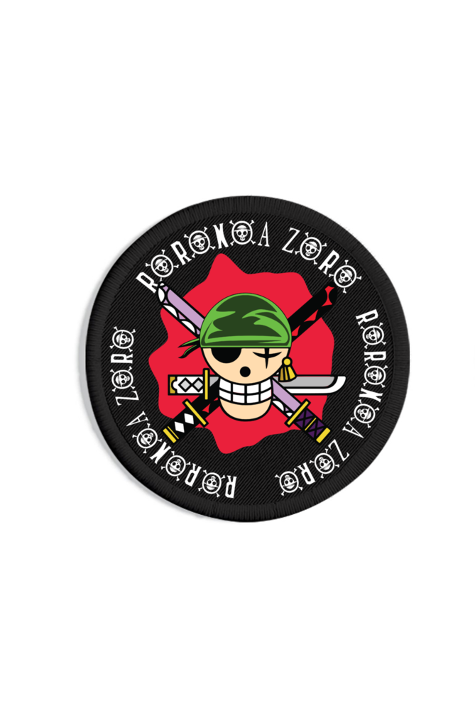 Roronoa Zoro Circle Embroidered patch