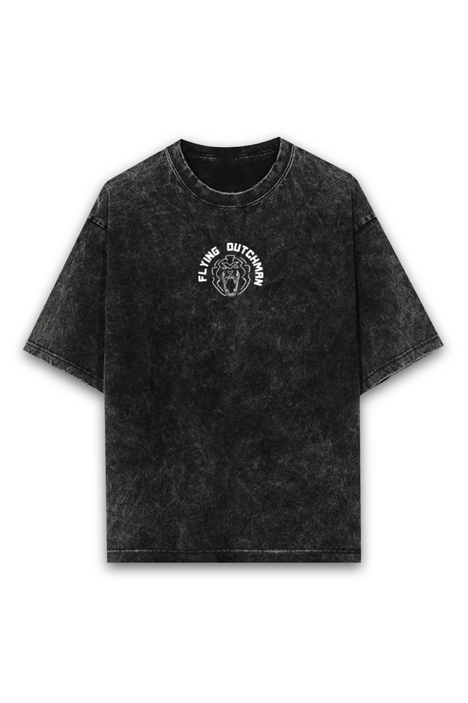 Flying Dutchman Max Verstappen Acid wash Oversized Tshirt Premium Streetwear by Russtees