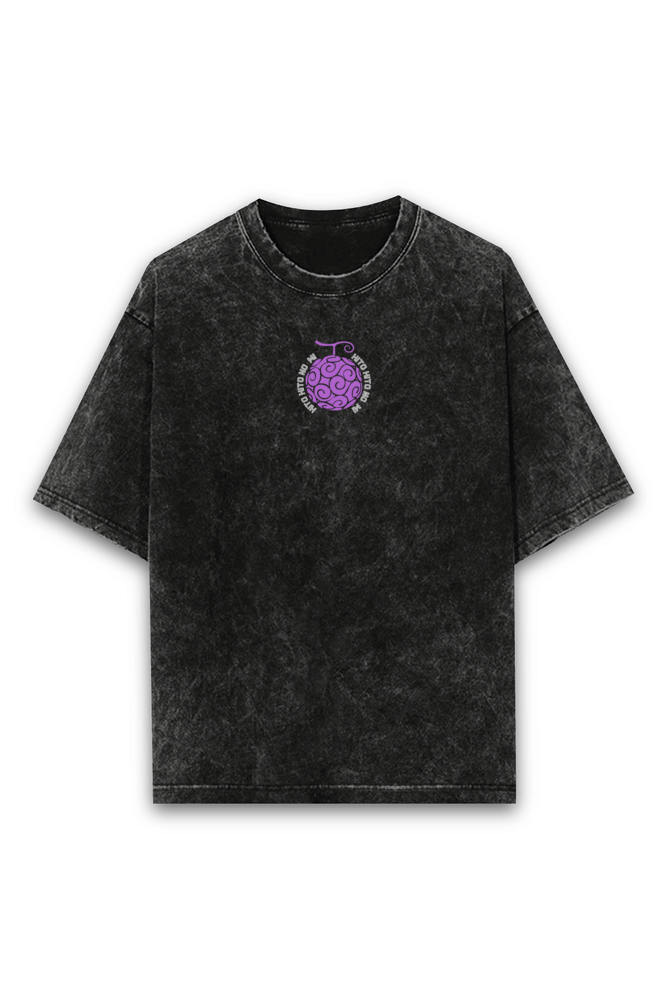 Gear Five Monkey D. Luffy Acid wash Oversized Tshirt Premium Streetwear by Russtees