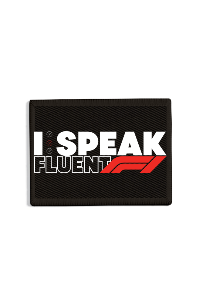 I Speak Fluent F1 Embroidered patch