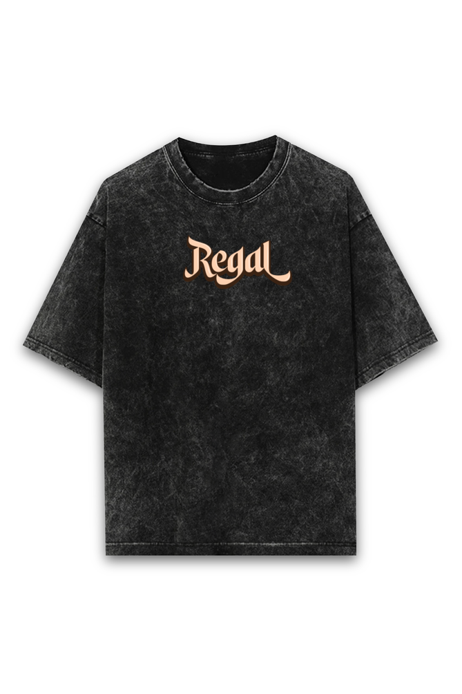 Regal Snake Acid wash Oversized Tshirt Premium Streetwear by Russtees