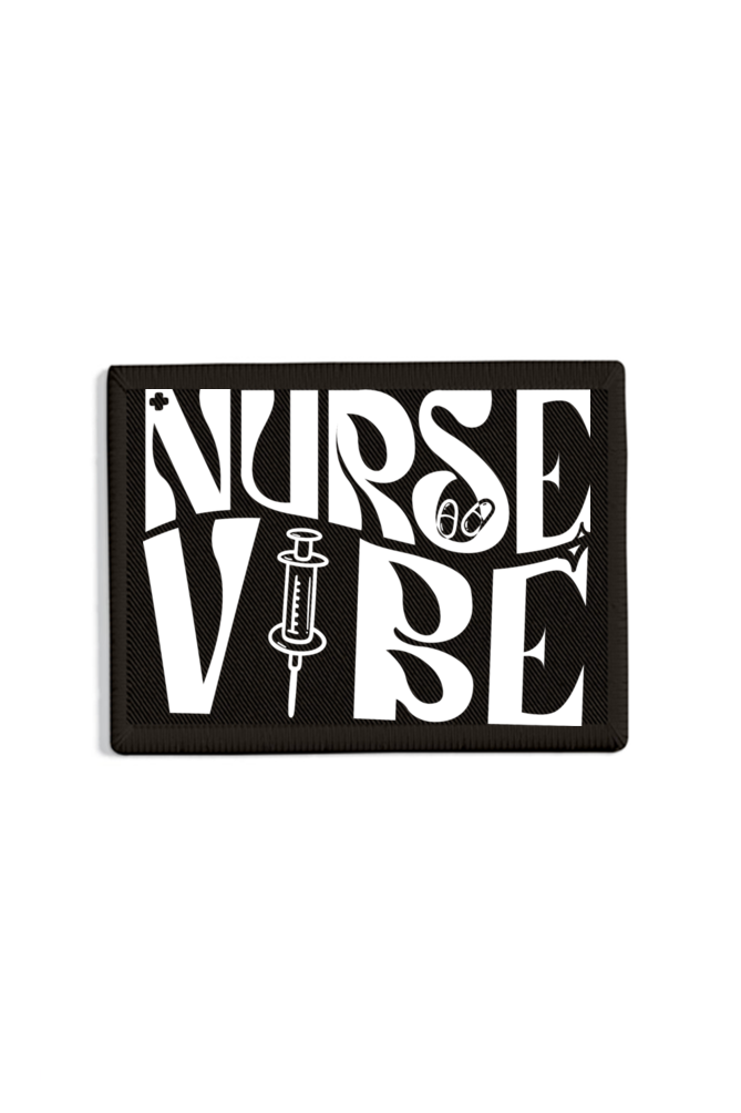 Nurse vibe Embroidery Patch RussTees