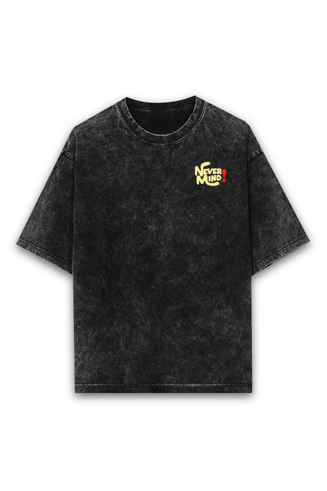 Koi BKL Hi Hoga Acid wash Oversized Tshirt