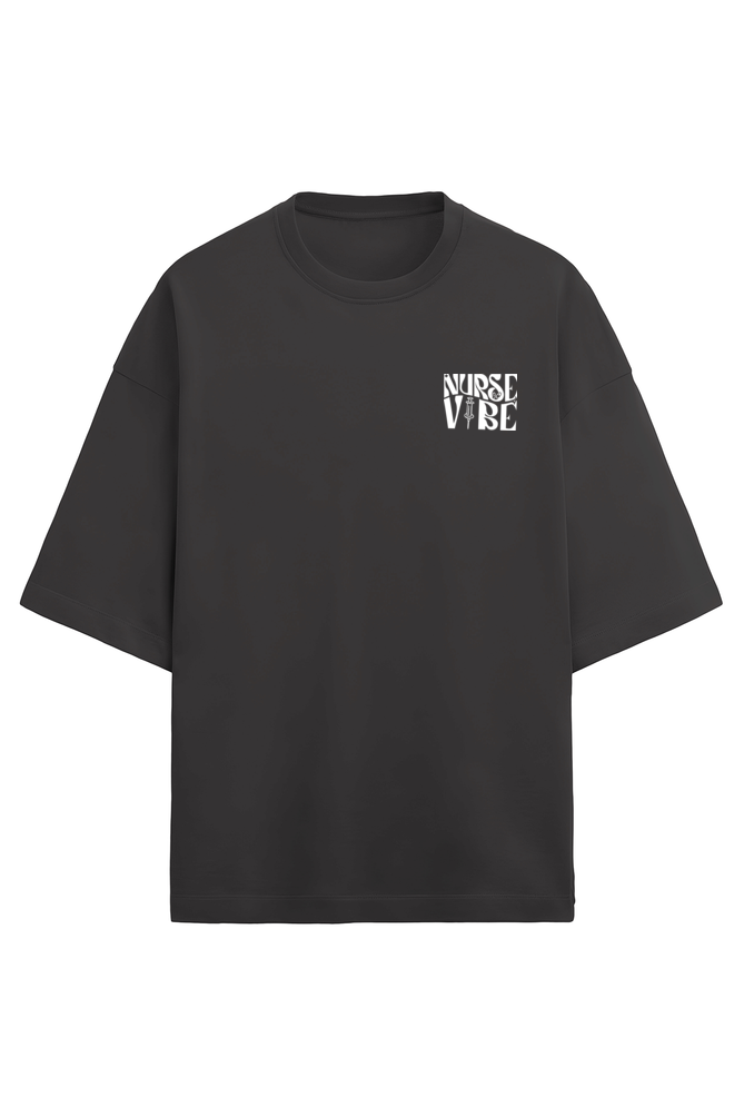 Nurse Vibe Terry Oversized T-Shirt
