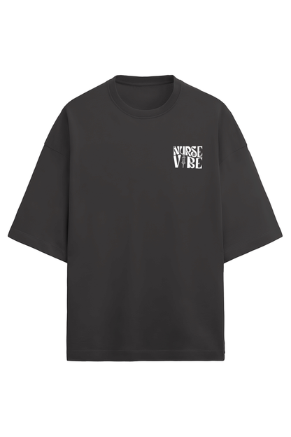 Nurse Vibe Terry Oversized T-Shirt
