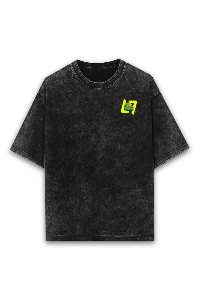 Lando Norris Acid wash Oversized Tshirt Premium Streetwear by Russtees