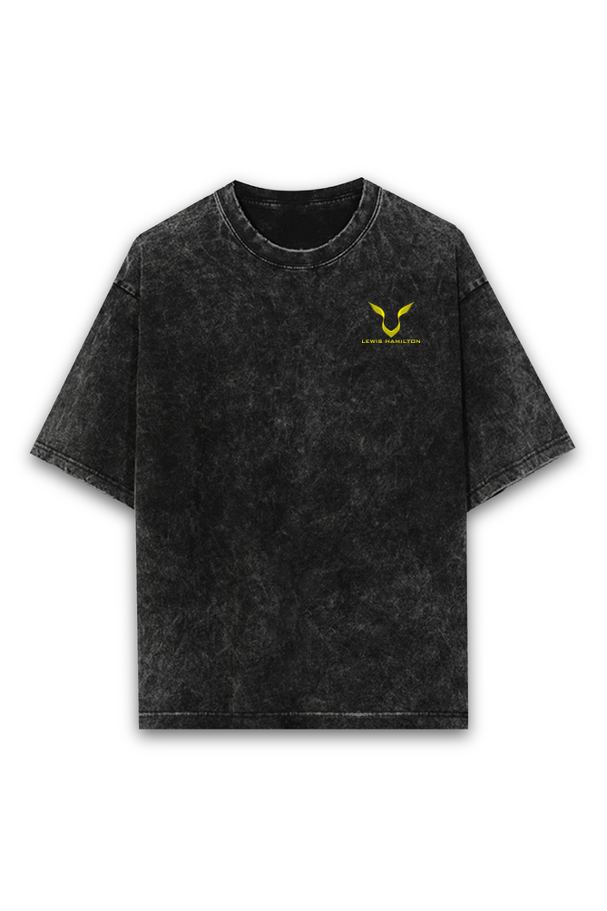 Lewis Hamilton Acid wash Oversized Tshirt Premium Streetwear by Russtees