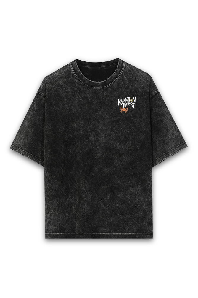 Radiation Therapist Acid wash Oversized Tshirt Premium Streetwear by Russtees