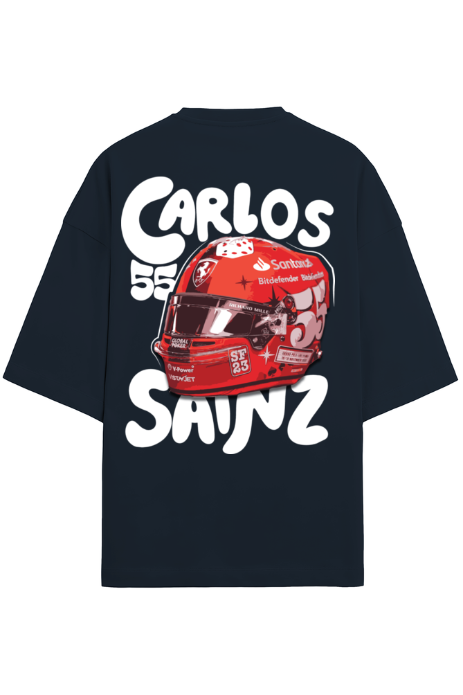Smooth Operator Carlos Sainz Terry Oversized Tshirt