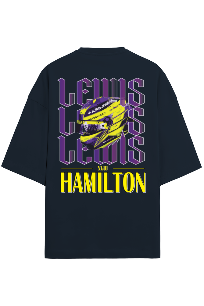Lewis Hamilton 44 Terry Oversized T-shirt