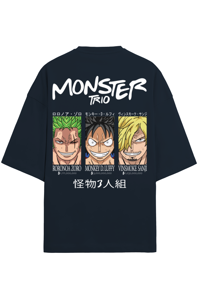 One Piece Monster Trio Sanji Edition Terry Oversized Tshirt