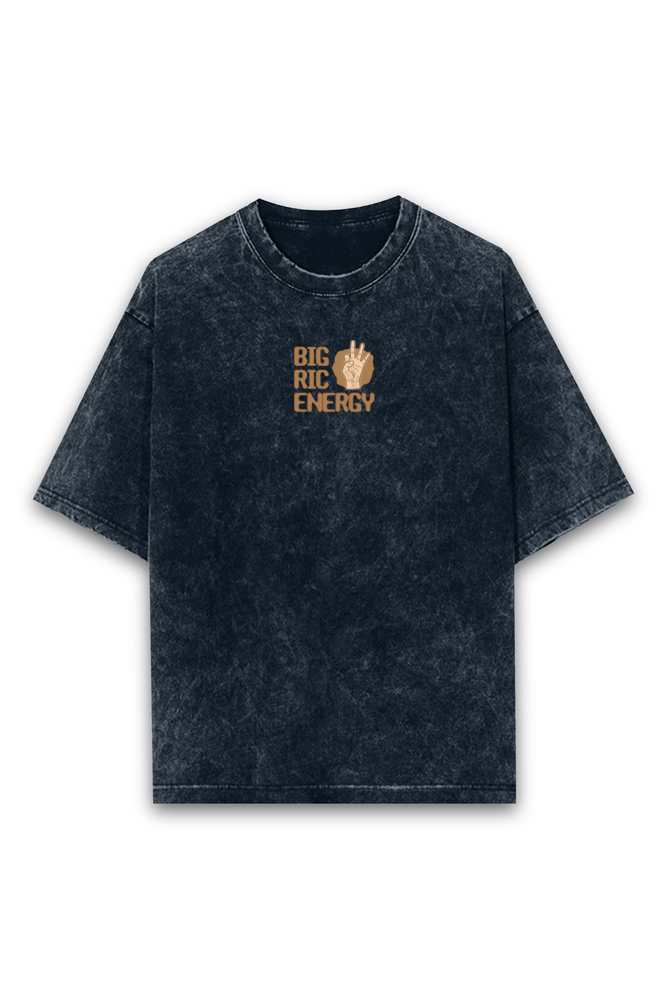 Big Ric Energy Daniel Riccardo Acid wash Oversized Tshirt Premium Streetwear by Russtees