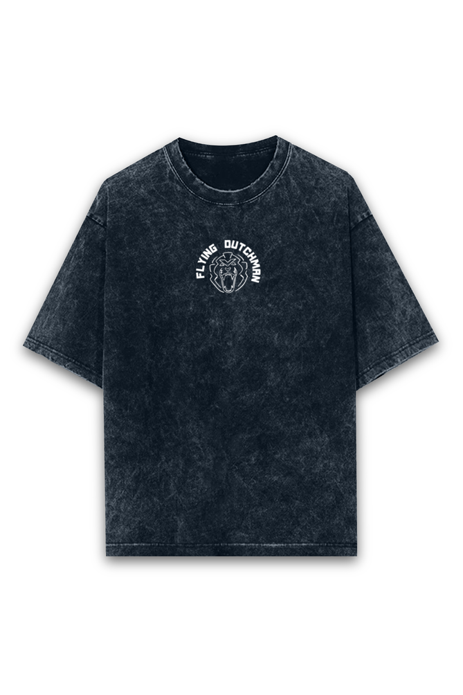 Flying Dutchman Max Verstappen Acid wash Oversized Tshirt Premium Streetwear by Russtees