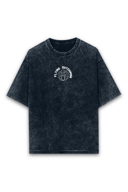 Flying Dutchman Max Verstappen Acid wash Oversized Tshirt Premium Streetwear by Russtees