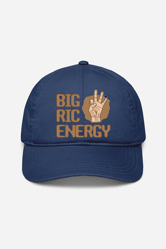 Big Ric Energy Embroidered Baseball cap RussTees