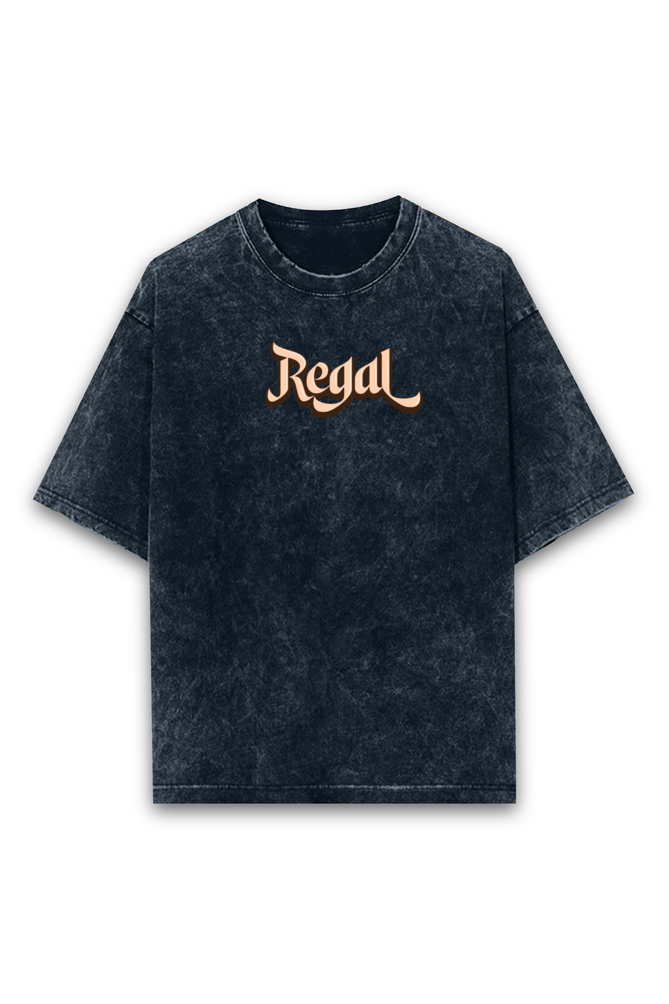 Regal Snake Acid wash Oversized Tshirt Premium Streetwear by Russtees