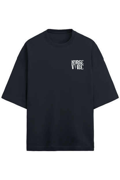 Nurse Vibe Terry Oversized T-Shirt