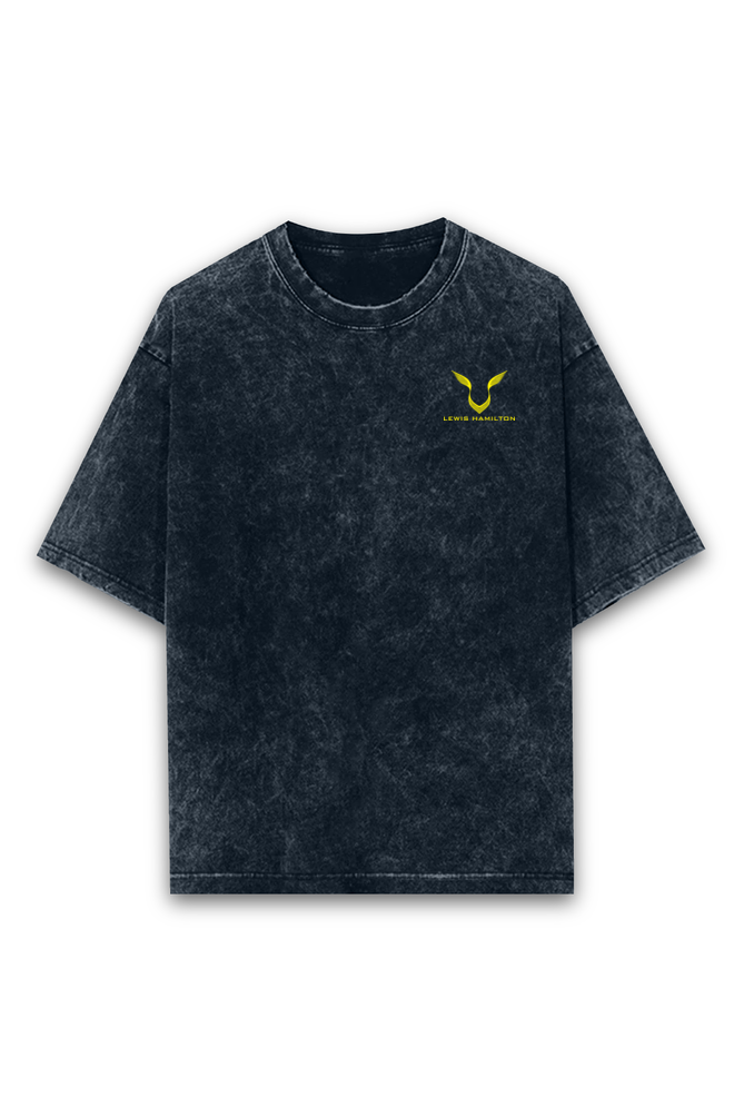 Lewis Hamilton Acid wash Oversized Tshirt Premium Streetwear by Russtees