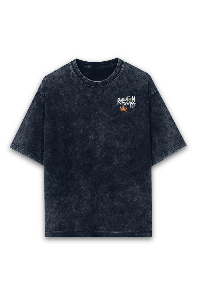Radiation Therapist Acid wash Oversized Tshirt Premium Streetwear by Russtees