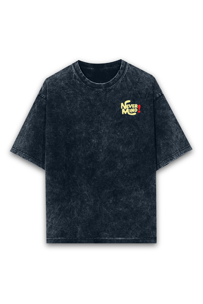 Koi BKL Hi Hoga Acid wash Oversized Tshirt