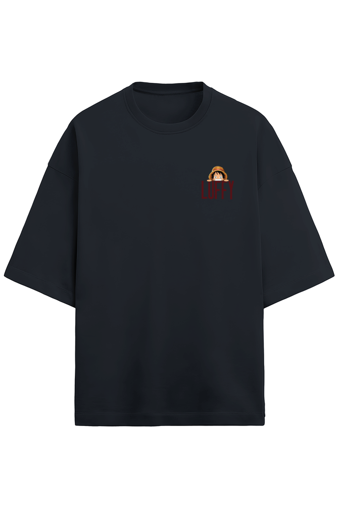 Monkey D. Luffy Terry Oversized Tshirt RussTees