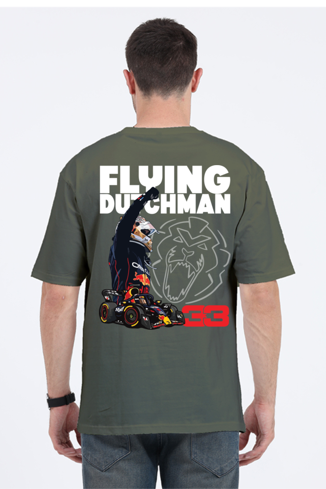 Max Verstappen Flying Dutchman Classic Oversized Tshirt