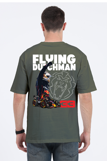 Max Verstappen Flying Dutchman Classic Oversized Tshirt