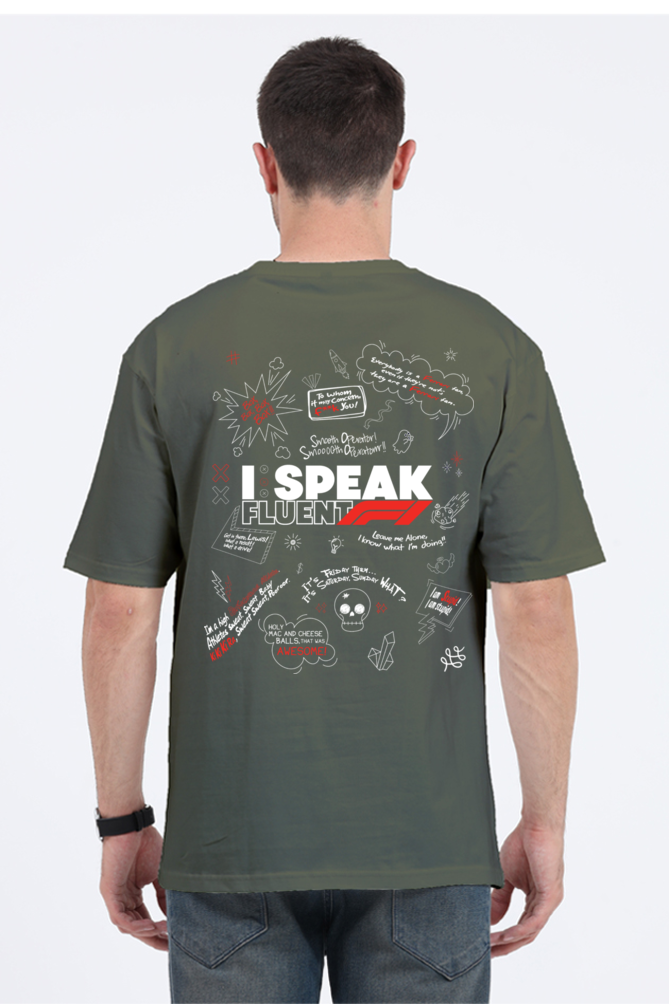 I Speak fluent F1 Classic Oversized Tshirt