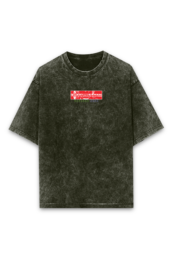Roronoa Zoro Acid wash Oversized Tshirt Premium Streetwear by Russtees