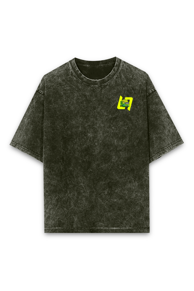 Lando Norris Acid wash Oversized Tshirt Premium Streetwear by Russtees