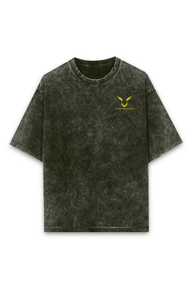 Lewis Hamilton Acid wash Oversized Tshirt Premium Streetwear by Russtees