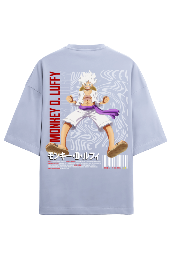 Monkey D. Luffy Hito Hito No Mi Terry Oversized Tshirt