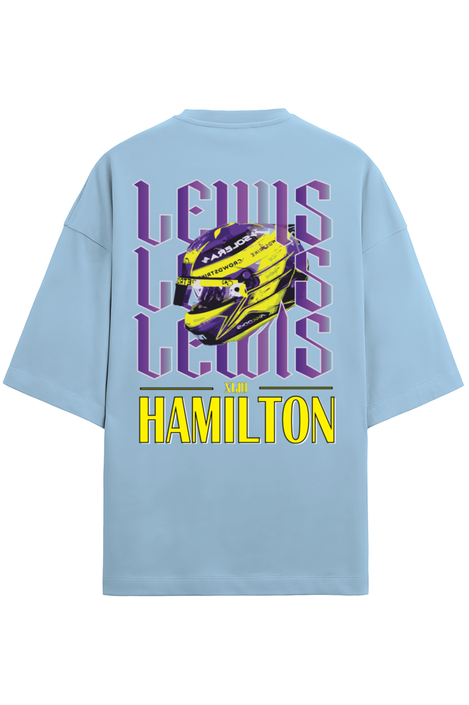 Lewis Hamilton 44 Terry Oversized T-shirt