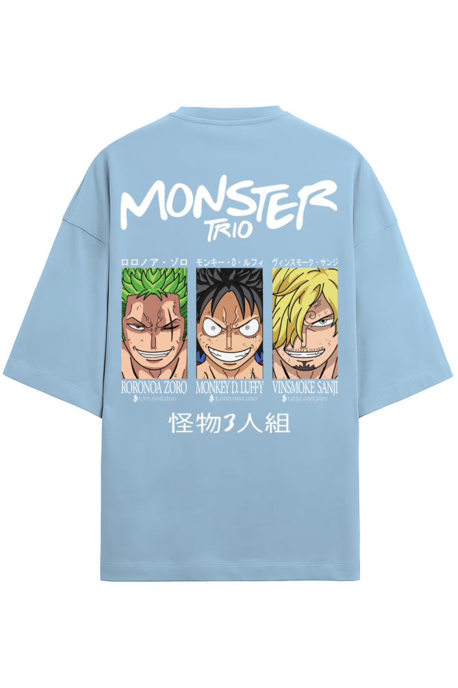 One Piece Monster Trio Sanji Edition Terry Oversized Tshirt