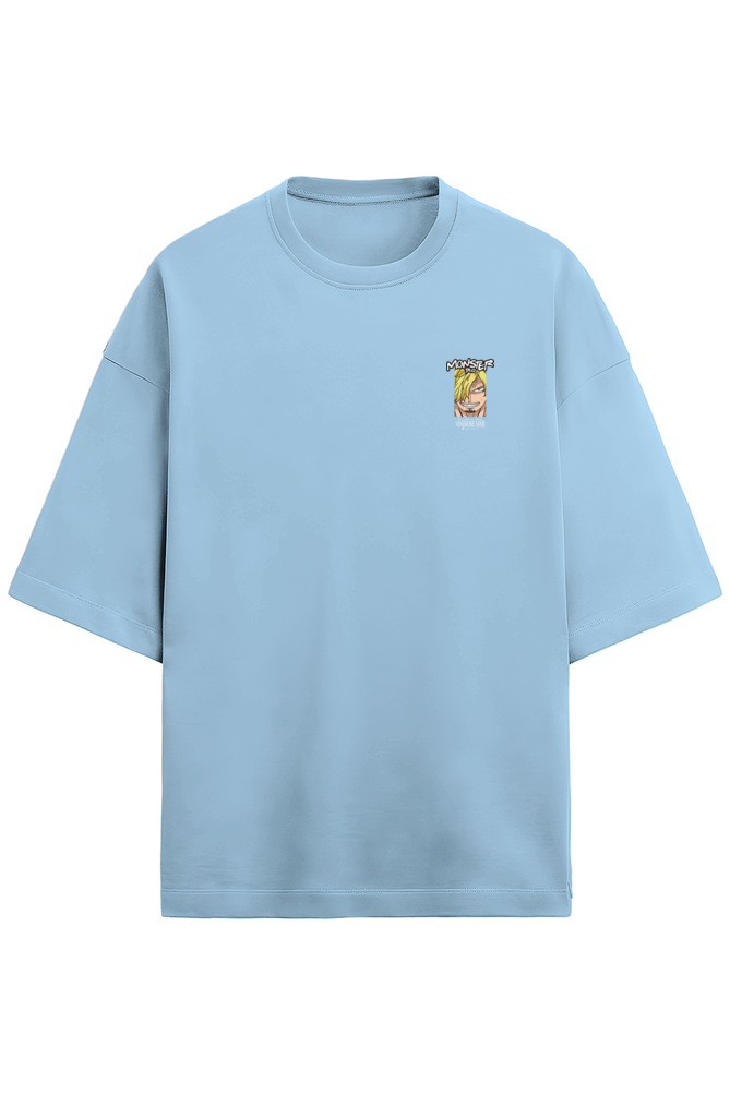 One Piece Monster Trio Sanji Edition Terry Oversized Tshirt