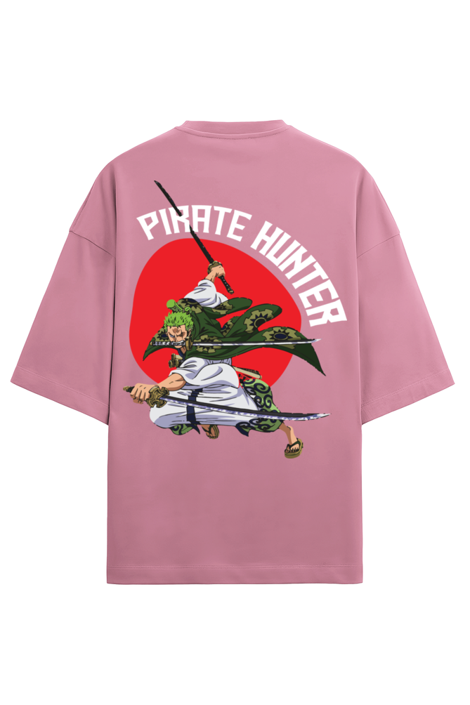 Pirate Hunter Roronoa Zoro Terry Oversized Tshirt RussTees